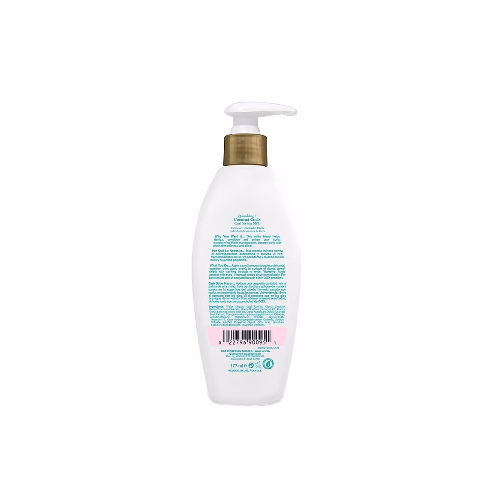 OGX Coconut Curls Curl Styling Milk 177ML 2