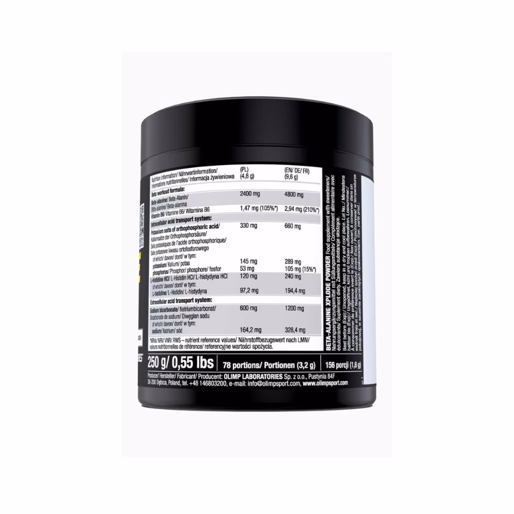Olimp Beta-Alanine Xplode Orange 250g 2