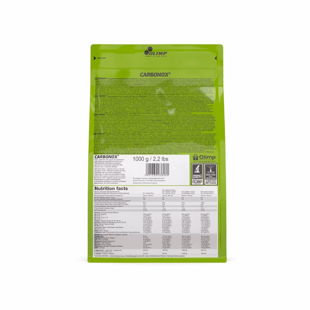 Olimp Carbonox Pineapple 1kg 3