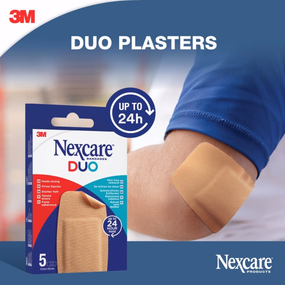 Nexcare Duo Plasters Maxi 5s 2