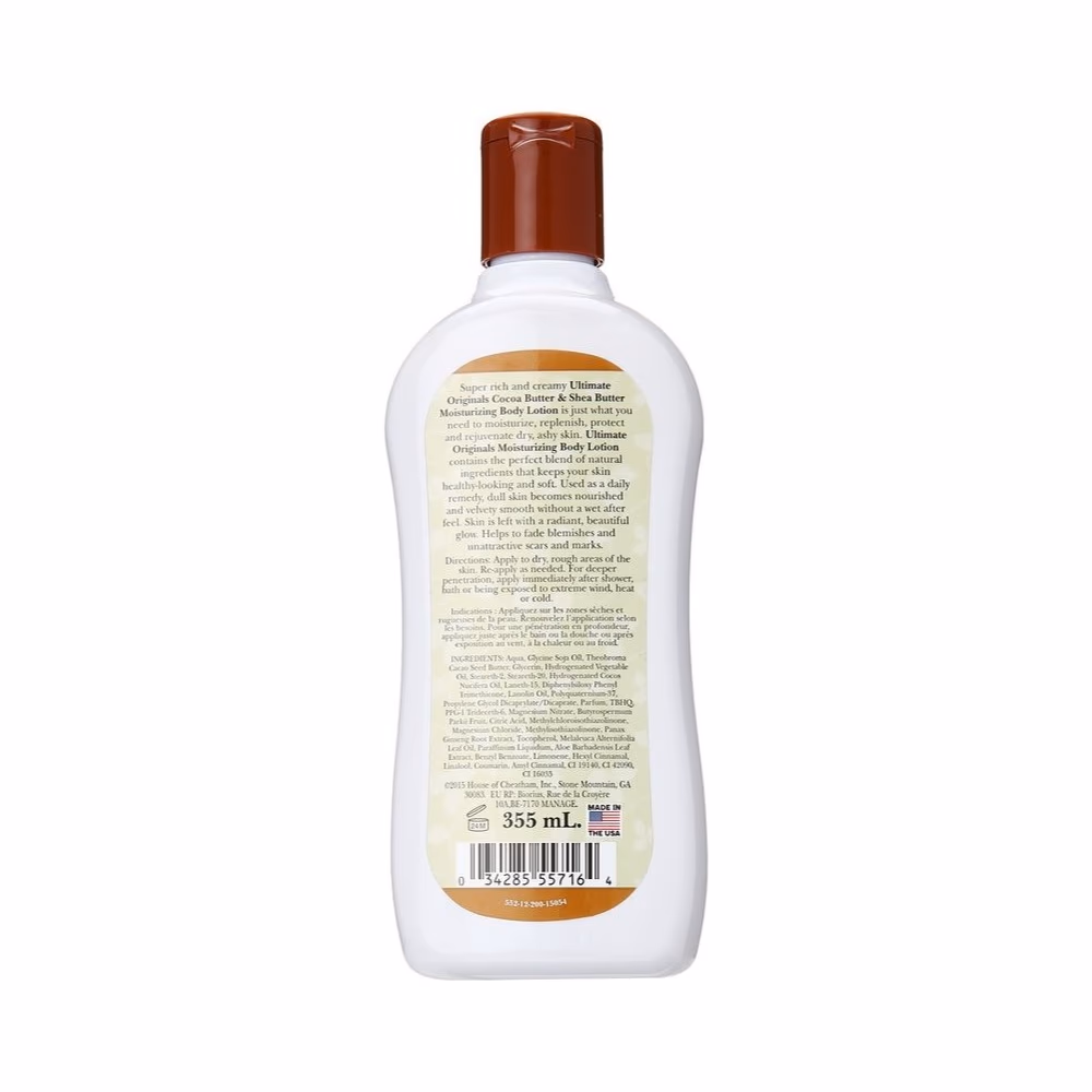 Originals Cocoa Butter & Shea Butter Body Lotion 355ml 2