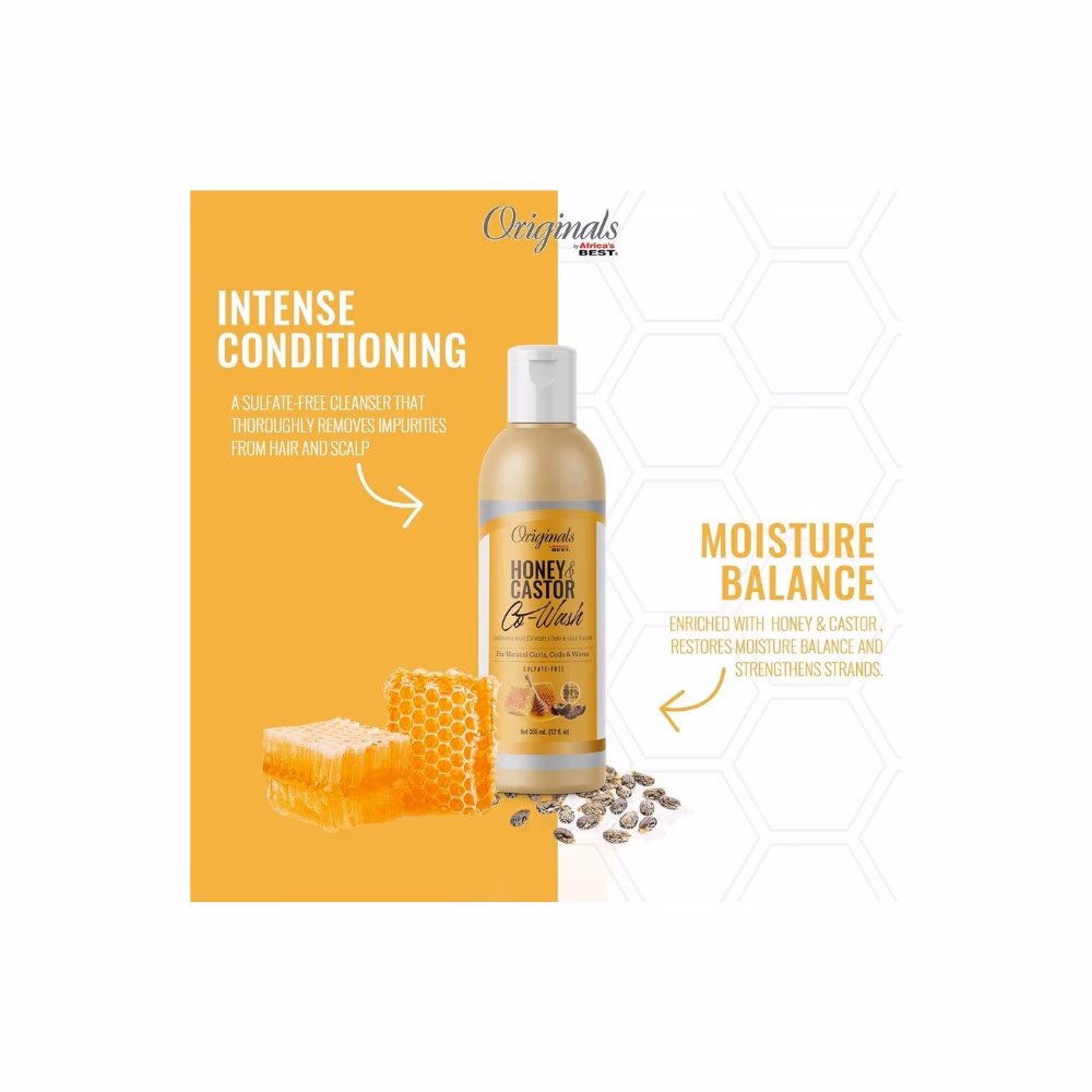 Originals Honey & Castor Oil Co-Wash 355ml 4
