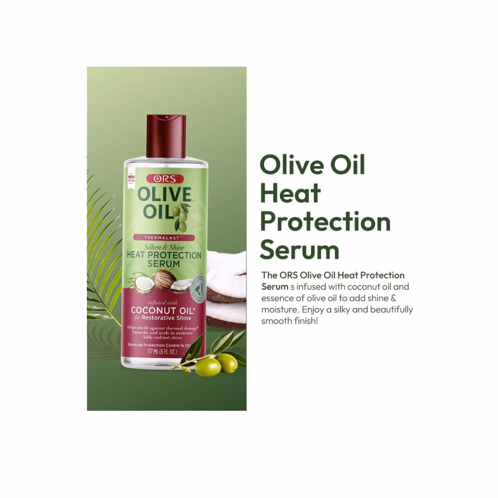 ORS Olive Oil Heat Protection Serum 177 ml 4