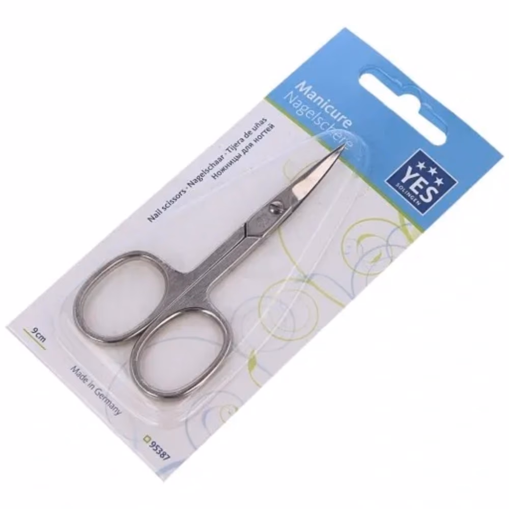 Solingen YES Nail Scissors Curved 9cm 95387 2