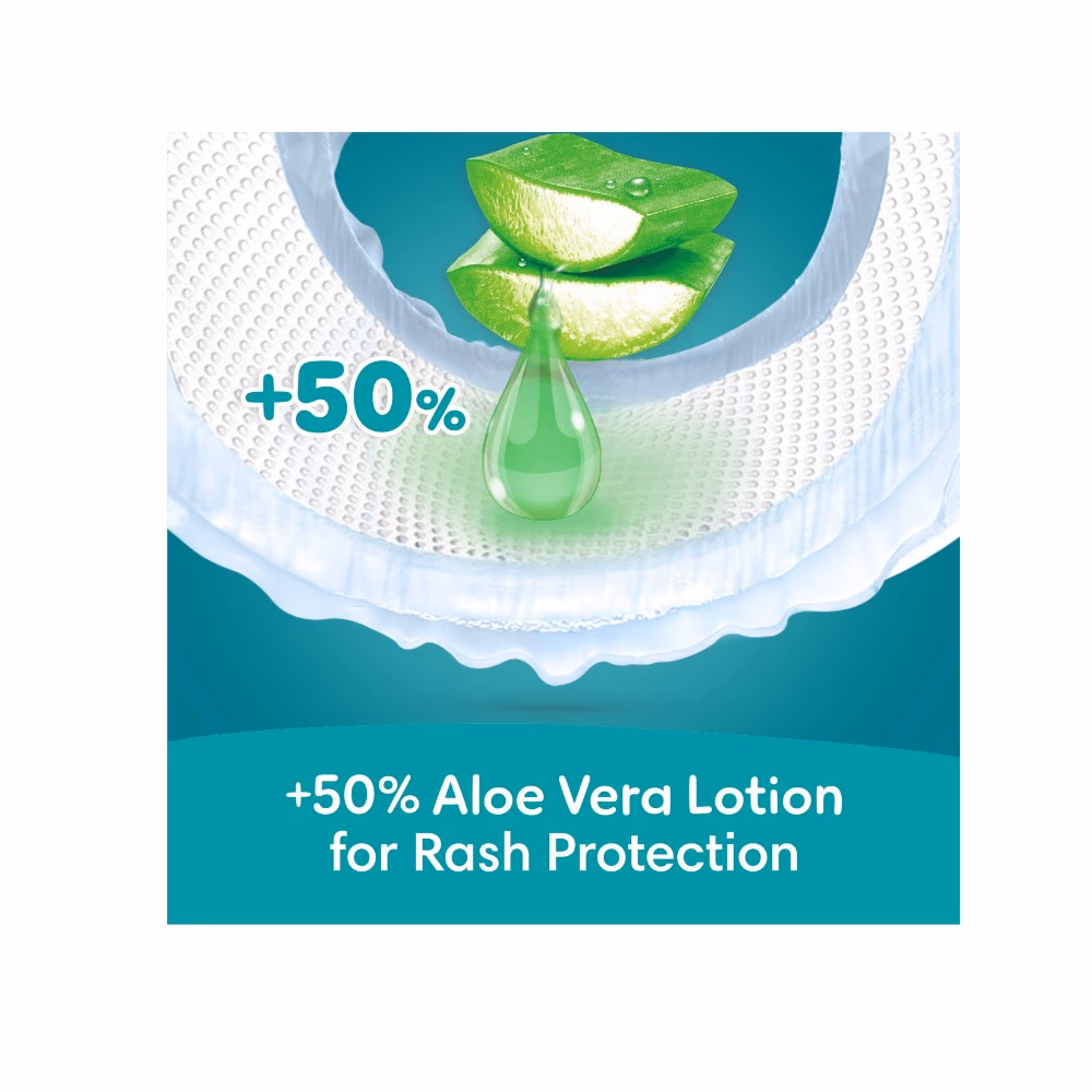 Pampers 3 Rash Protection Aloe 17s 3