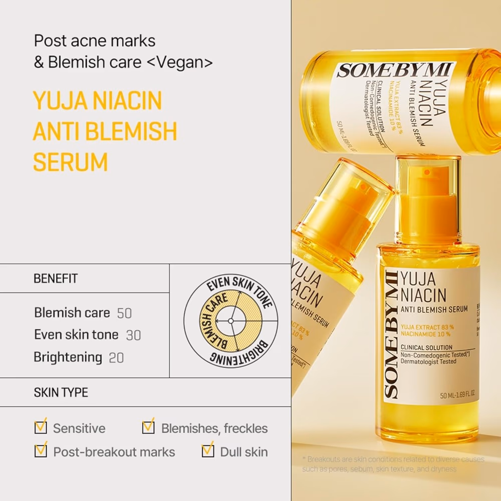 Some By Mi Yuja Niacin Anti-Blemish Serum 50ml 2