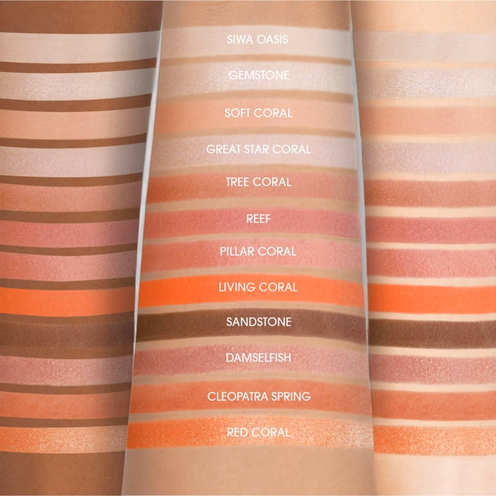 SOP Pressed Pigment Palette Coral Oasis 18g 2