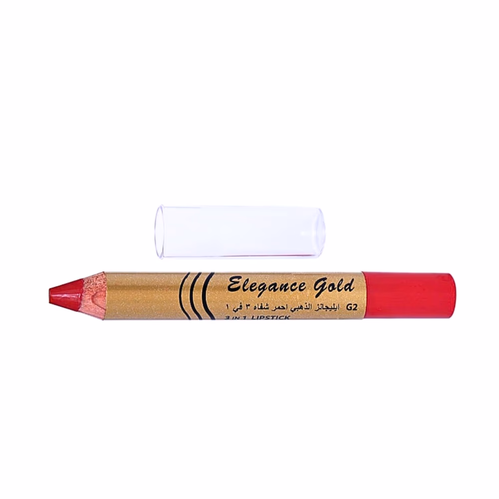 Elegance Gold 3-in-1 Lipstick 2