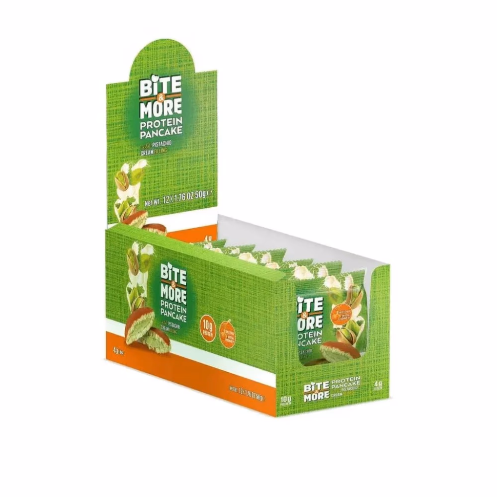Bite and More Protein Pancake Pistachio 50g 2