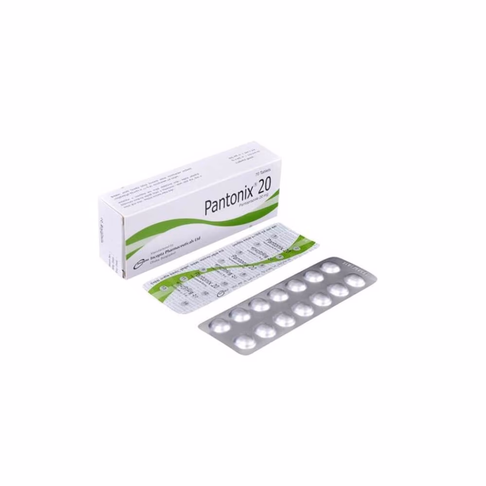 Pantonix 20mg Tab 30s 2