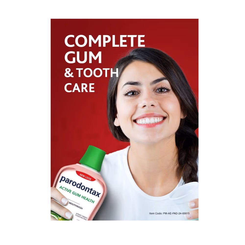 Parodontax Mouthwash Active Gum Health Herbal 500ml 3