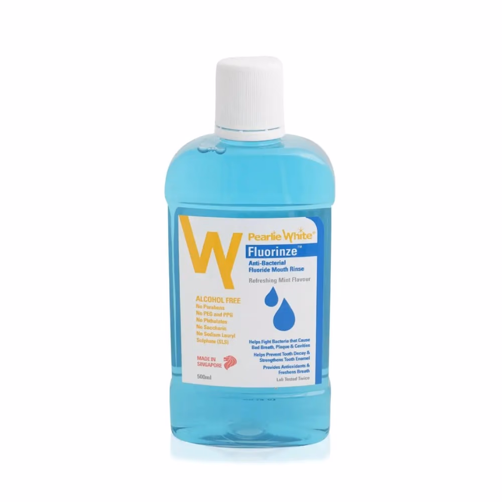 Pearlie White Fluorinze Rinse 500ml 3