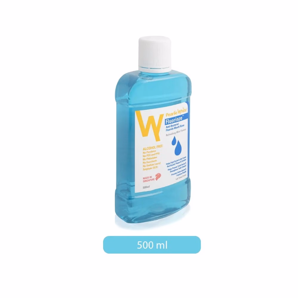 Pearlie White Fluorinze Rinse 500ml 2