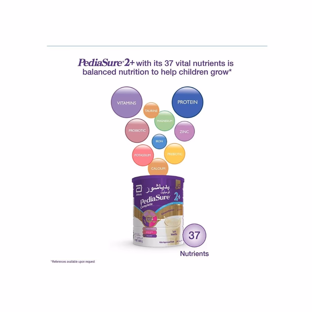 PediaSure Complete 2+ Vanilla 1600g 5