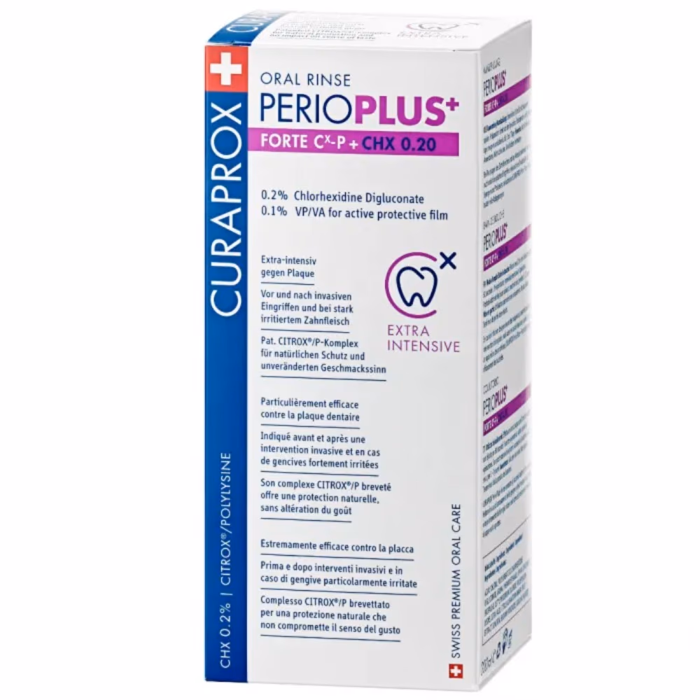 Curaprox Mouthwash PerioPlus Forte 0.2 200ml 3