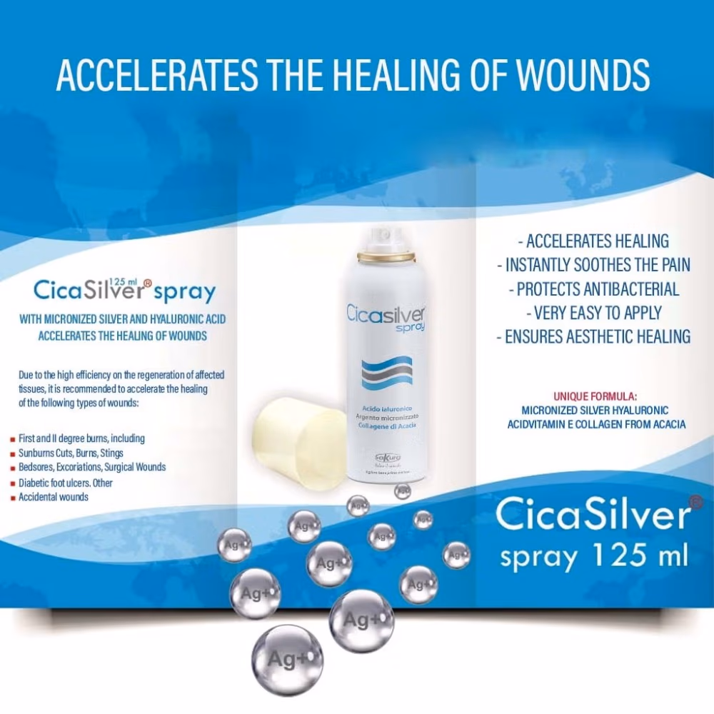 CicaSilver Skin Care Spray, 125 ml 4