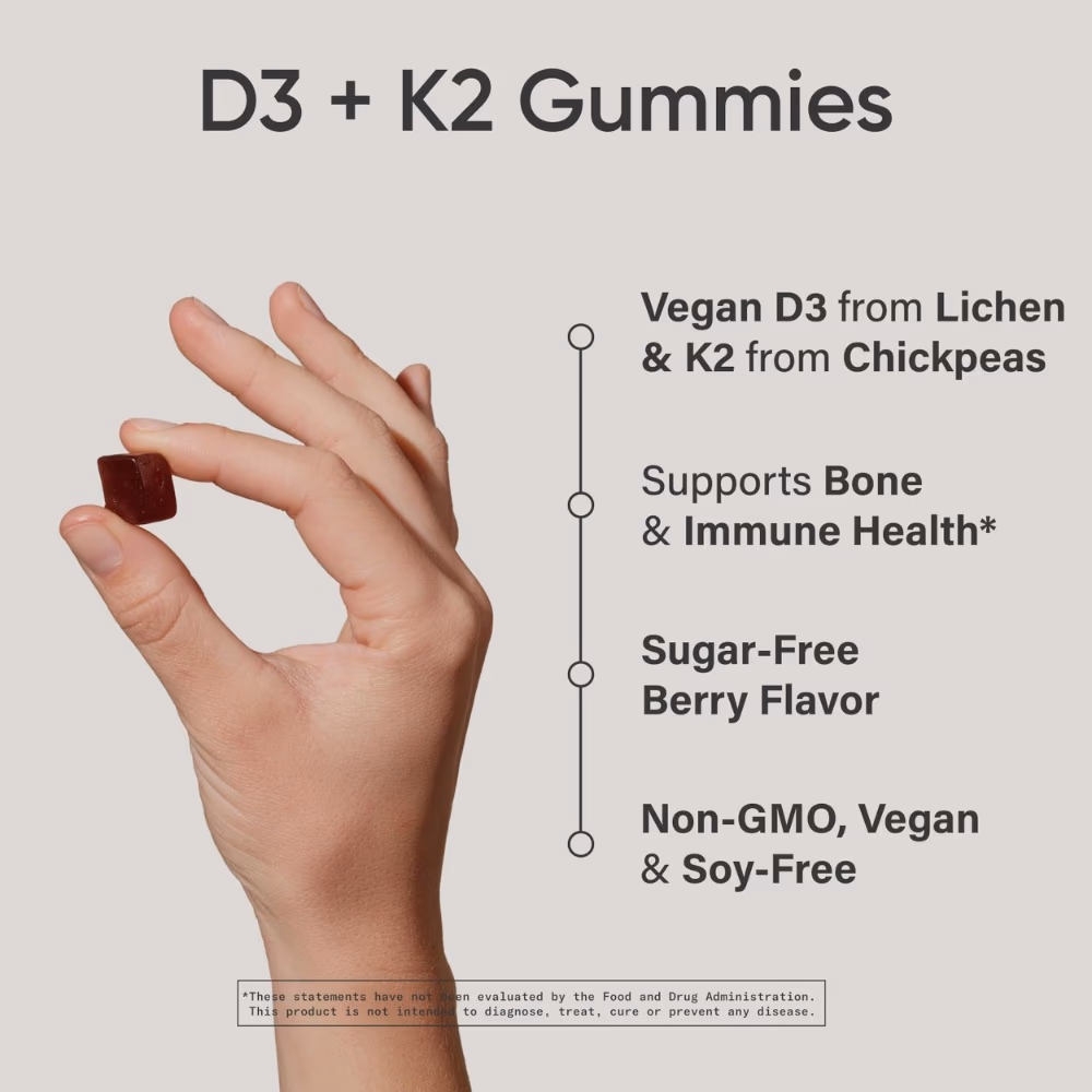 Sports Research D3 + K2 Gummies, 60 Count 4