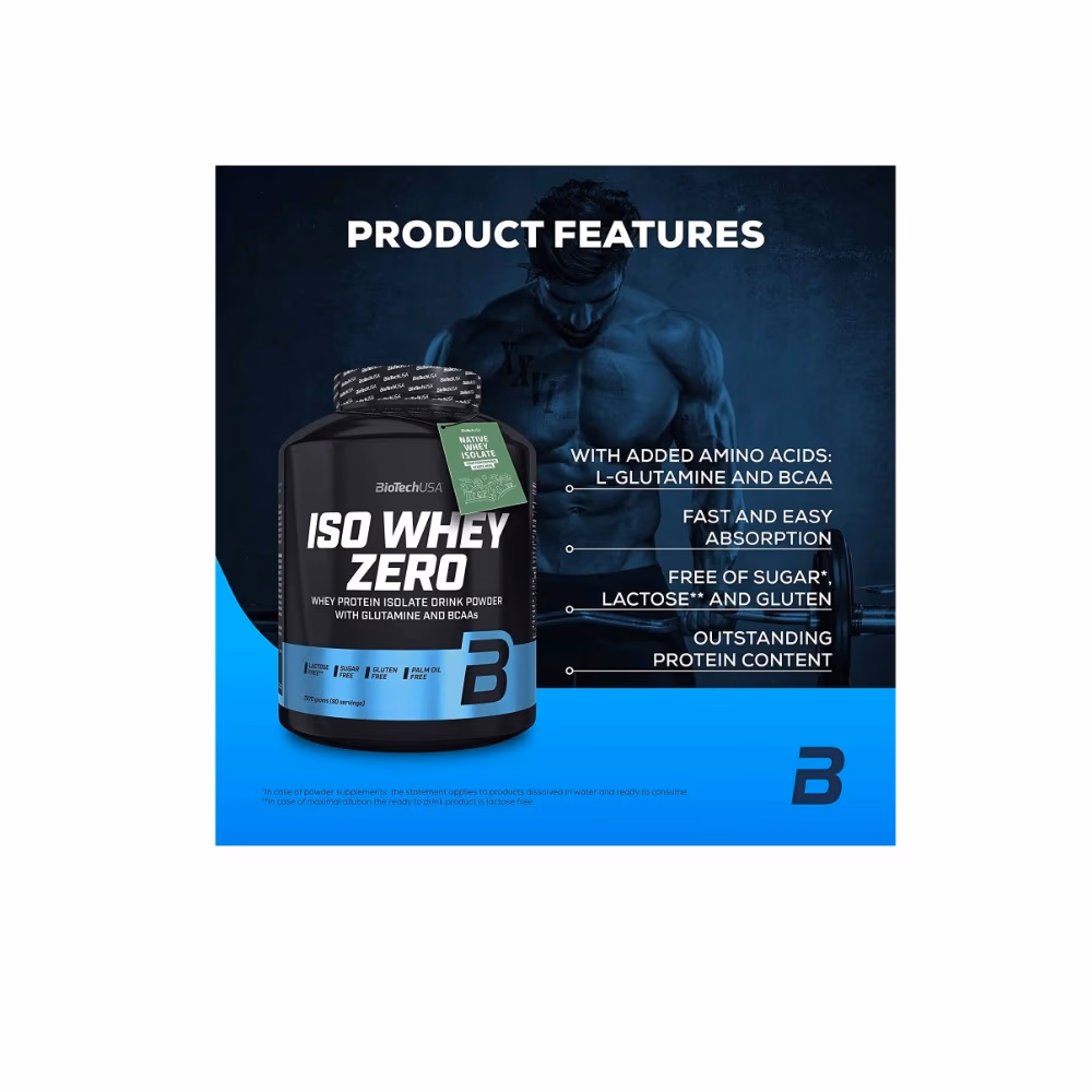 BioTech USA Iso Whey Zero Pistachio 1816g 4