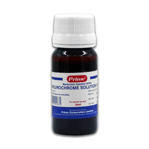 Prime Mercurochrome 30Ml 4