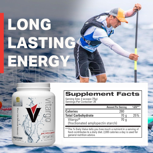 Vitargo Carbohydrate Powder – Unflavored (4 lbs) 3