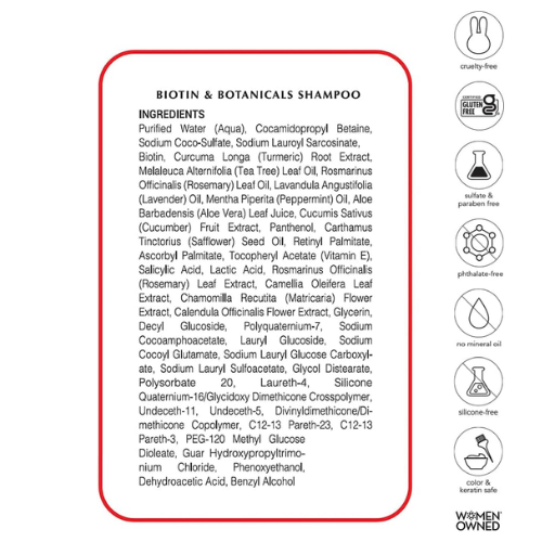 Hairtamin Biotin Shampoo (207ml) 4