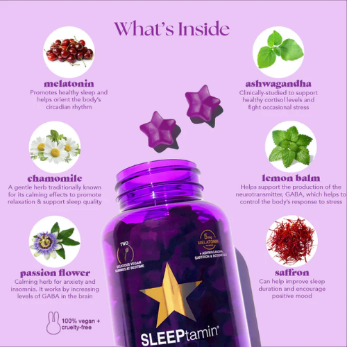 Hairtamin Sleeptamin Gummies (60 Gummies) 2