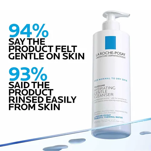La Roche-Posay Toleriane Hydrating Gentle Cleanser 400ml  3