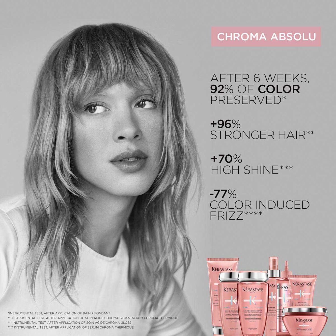Kerastase Chroma Absolu Bain Chroma Respect Shampoo For Color-Treated Hair - 250ml 2