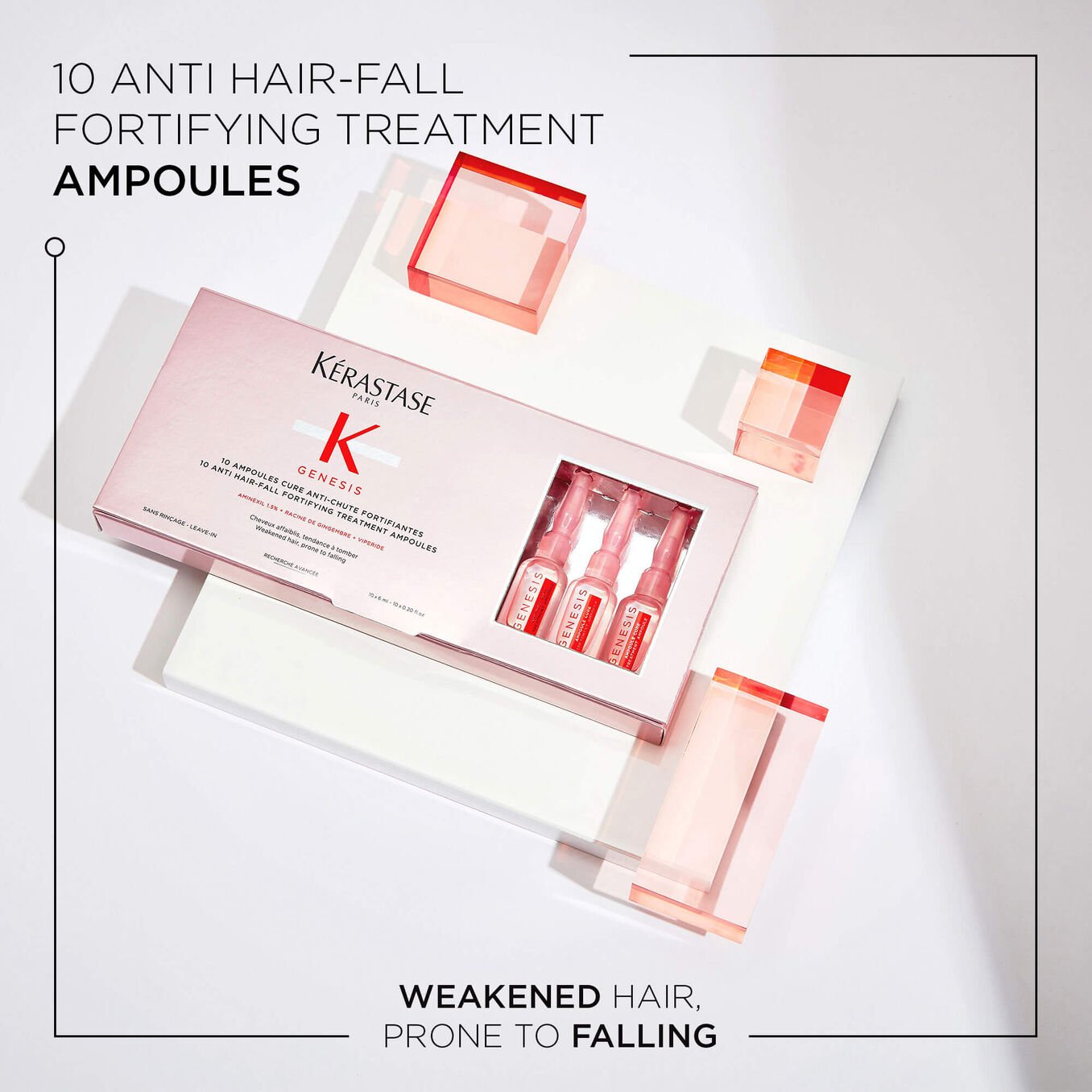 Kerastase Genesis Ampoules Cure Anti-Chute Fortifiantes Treatment 10x6ml 4