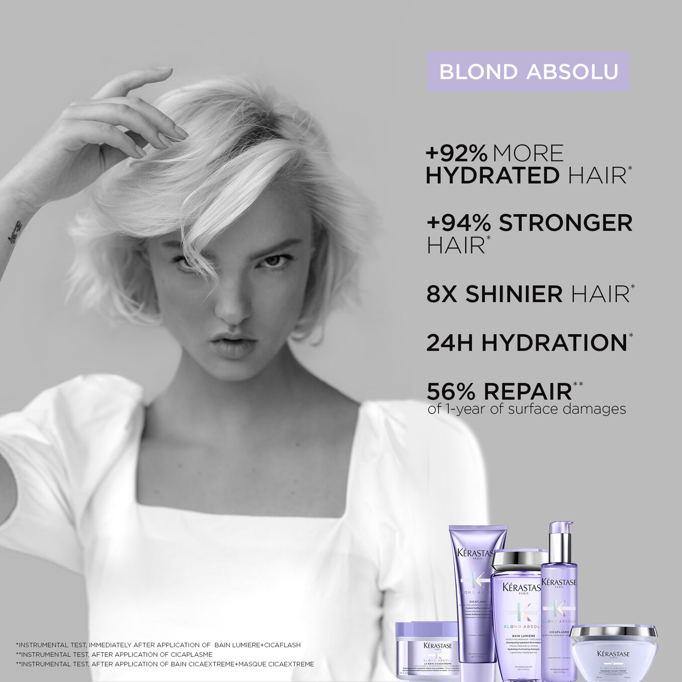 Kerastase Blond Absolu Cicaflash Conditioner - 250ml 3