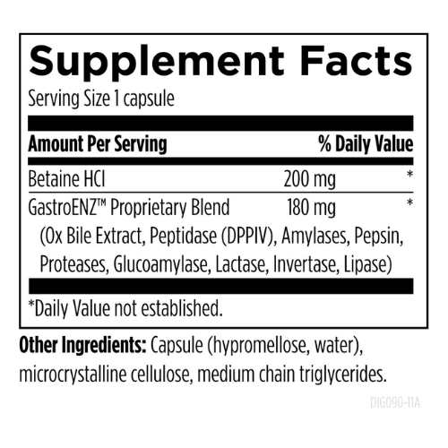 Designs for Health DigestZymes Capsules 90s 2
