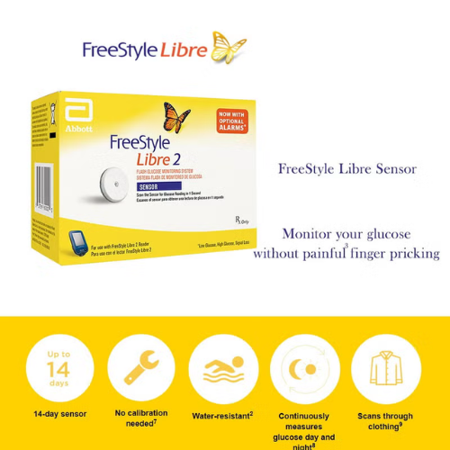 FreeStyle Libre 2 Flash Glucose Monitoring System Sensor Kit​ 2