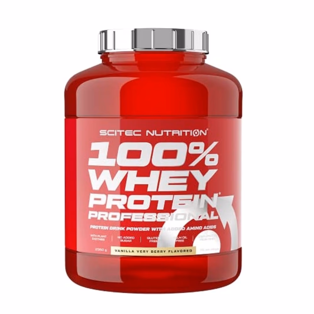 Scitec 100% Whey Protein Vanilla Very Berry 2350g 2