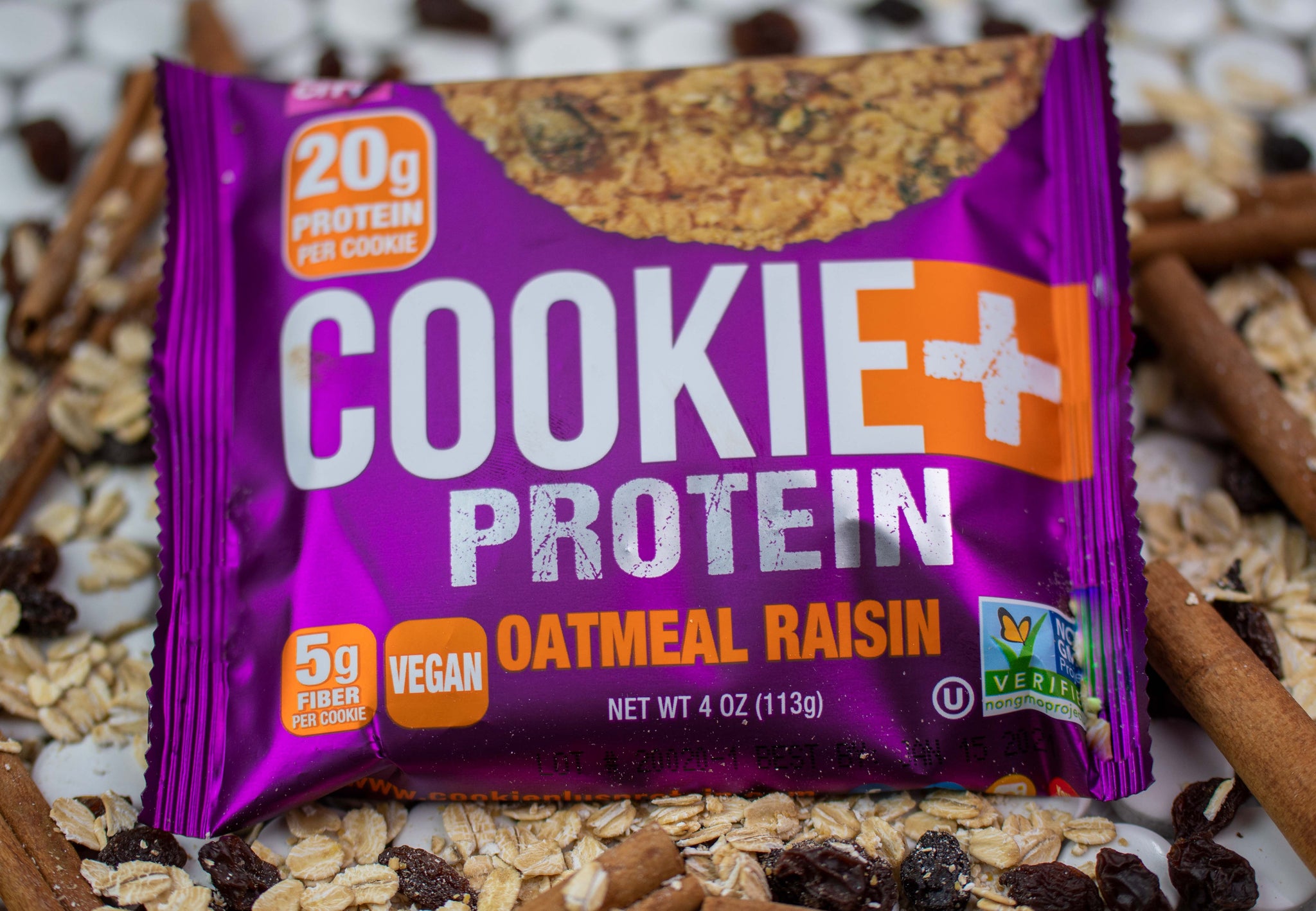 Bake City Cookie+ Protein Oatmeal Raisin - 113 g x 12pcs 2