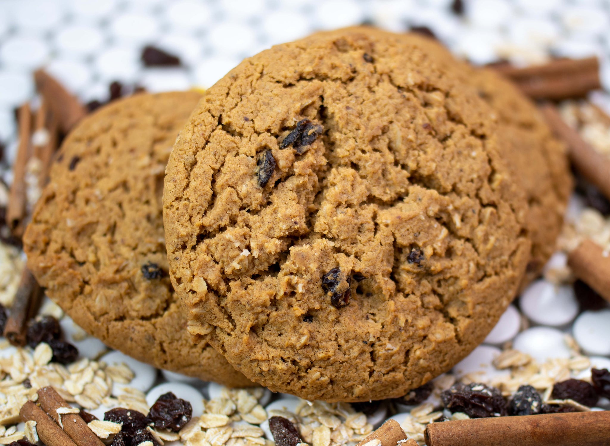 Bake City Cookie+ Protein Oatmeal Raisin - 113 g x 12pcs 4