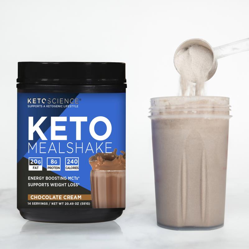 Keto Science Keto Meal Shake Chocolate Cream Flavour 581g 2