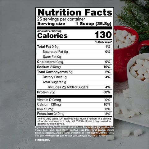 Raw Nutrition BUM Itholate Protein - Froth-Ted Hot Cocoa 25 Servings 2