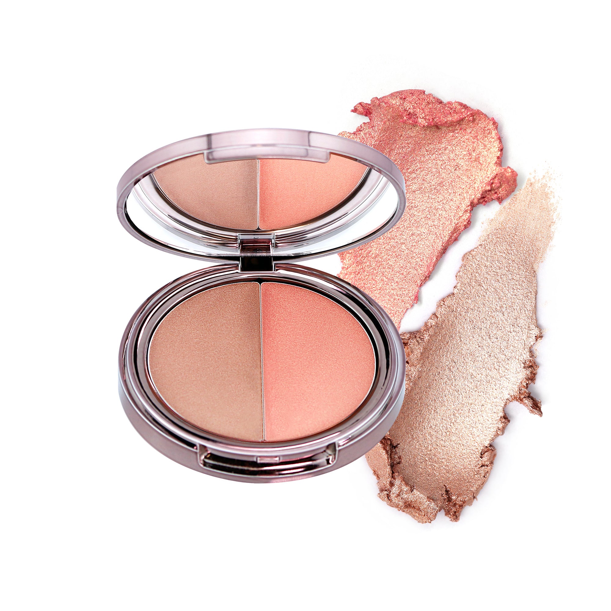 Girlactik Skin Glow Duo Highlighter Cream - Sunset  2