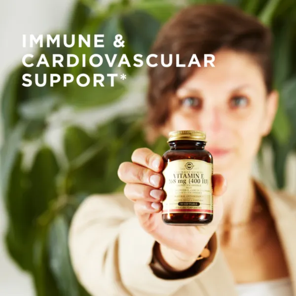 Solgar Vitamin E 400 IU 50 Softgels 4