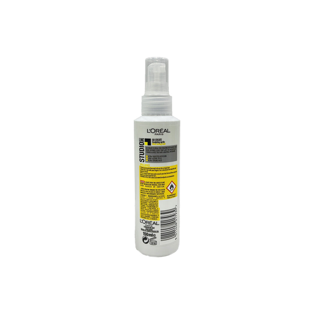 L'Oreal Studio Line Go Create Sculpting Spritz 150ml 2