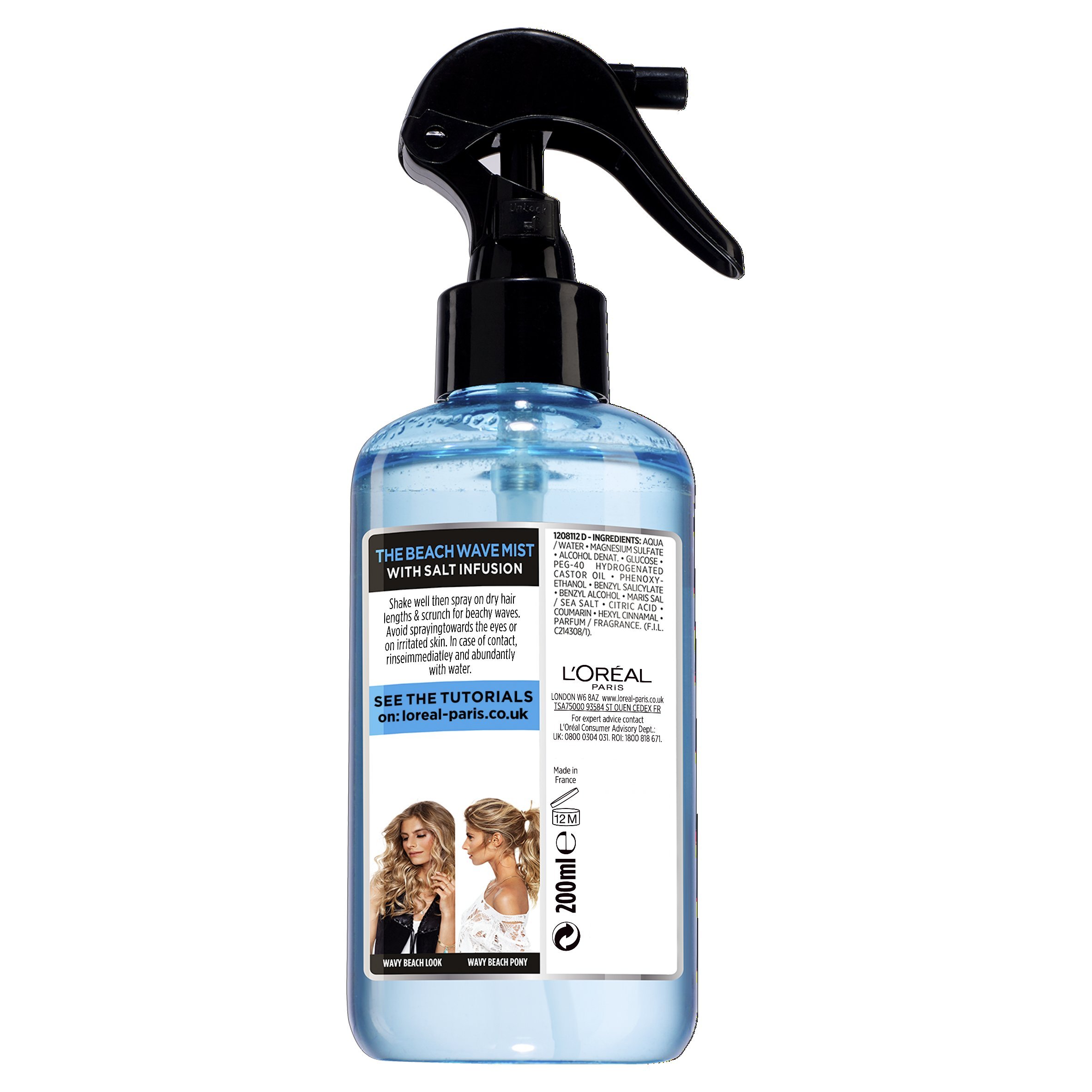 LOreal Stylista Beach Waves Mist 200ml 2