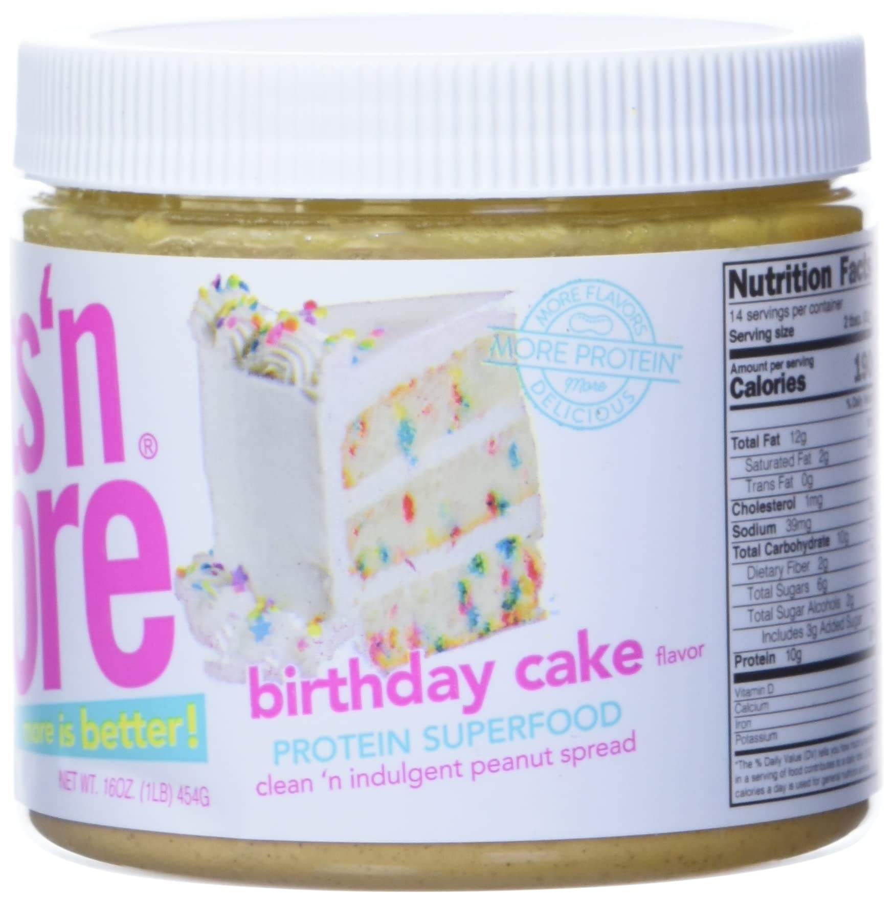 Nuts N More Birthday Cake 429g 2