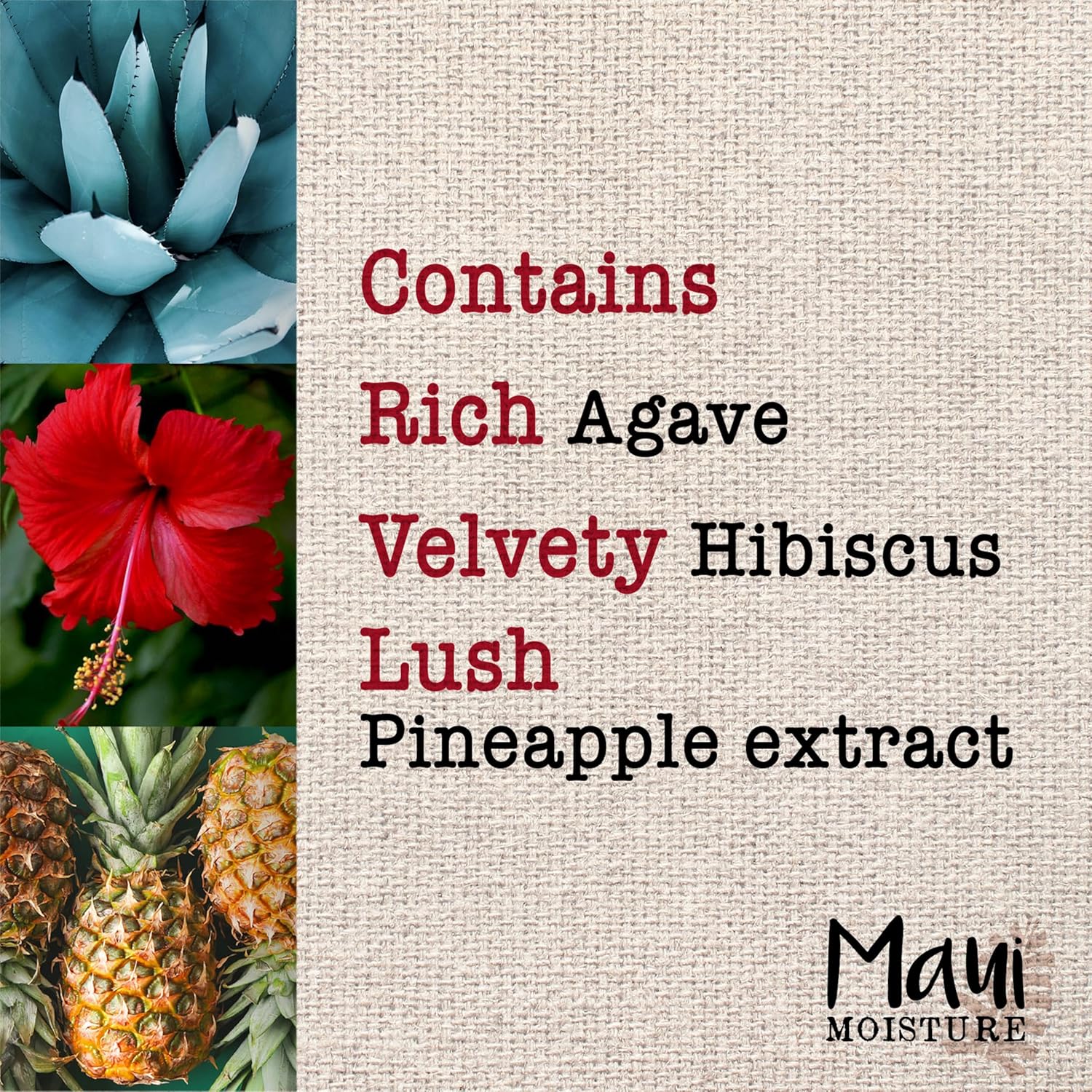 Maui Agave Shampoo 385ml 3