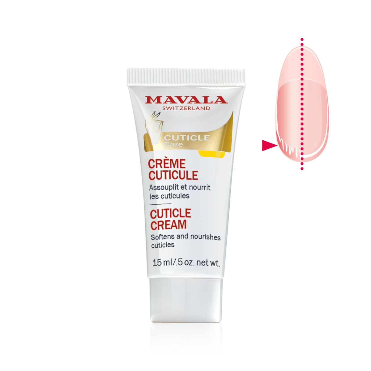 Mavala Cuticle Cream 15ml 2