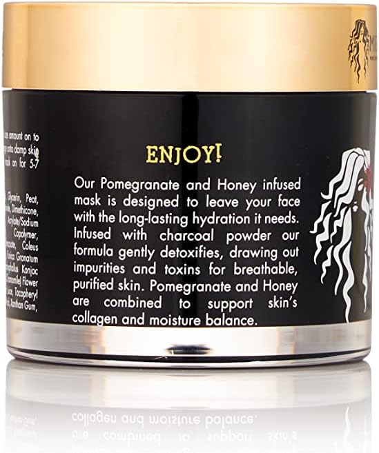 Mielle Pomegranate & Honey Hydrating Face Mask 100g 2