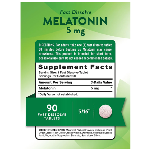 Natures Truth Melatonin 5 mg 3