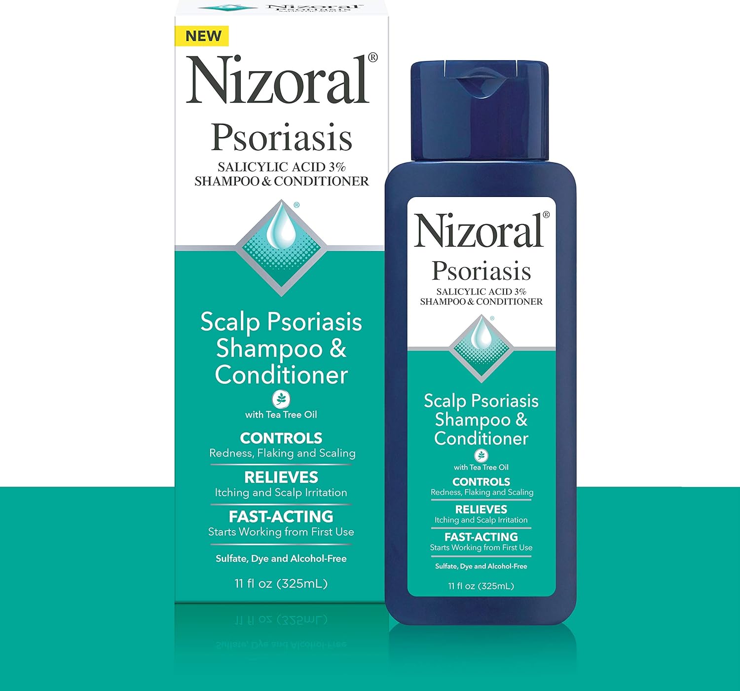 Nizoral Psoriasis Scalp Shampoo Conditioner 325ml 2