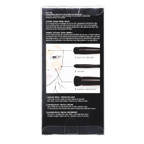 NYX Ready Set Contour Brush Set  2