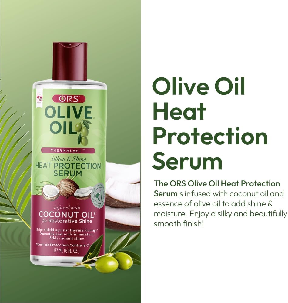 ORS Olive Oil Heat Protection Serum 177ml 3