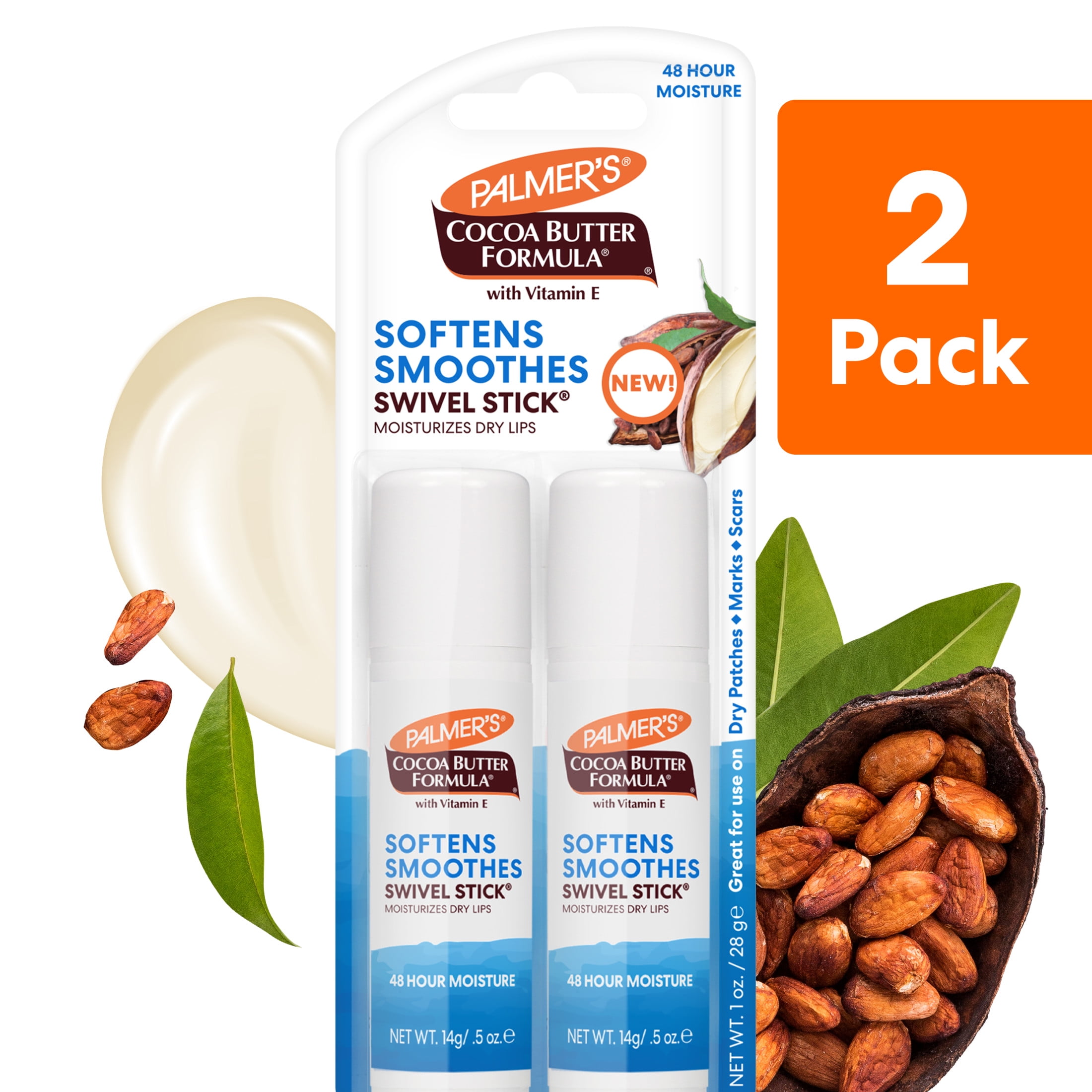 Palmers Cocoa Butter Swivel Stick 2s 2